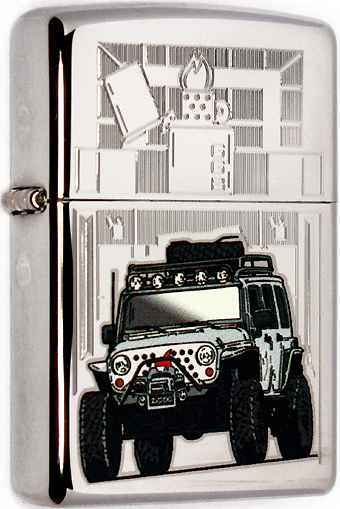 Custom Jeep Zippo Lighter, 6 Options Vintage Style & New Offroad Models