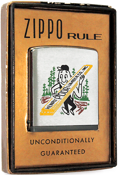 Vintage Zippo Bottom Code Metal Brass Japan Limited Oil Lighter