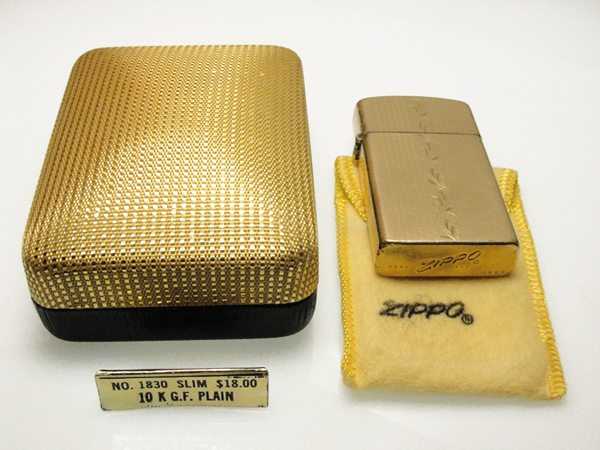 10k gold filled Zippo lighters