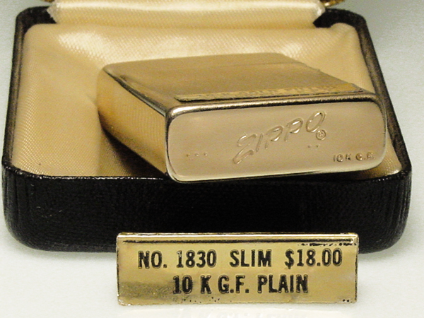 10k gold filled Zippo lighters